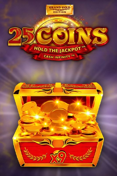 Slot 25 Coins Grand Gold Edition v nabídce Betwest Casino